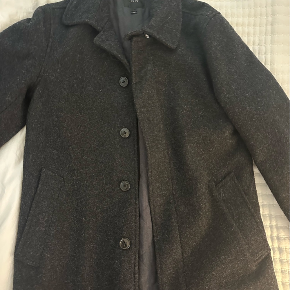 J. Crew Dark Gray Pea Coat